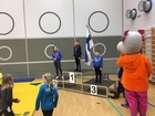 OP-painien karhunpentujen 26 kg -sarjan palkintojen jako