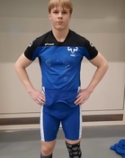 Leevi Mäkelä U17 SM-kisoissa Kalajoella