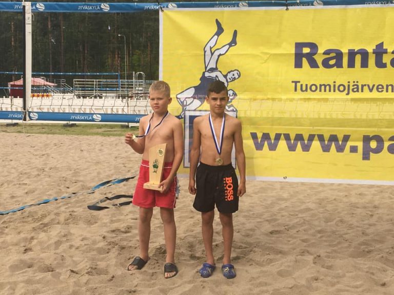 Onni ja Ramin voitoikkaina Rantapainin SM-kisoissa