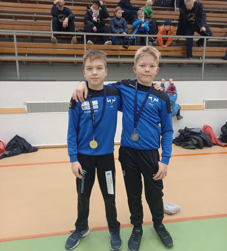 Otto ja Elmeri vauhdissa Vaasan VVV Cupissa