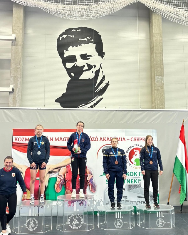 Sara Rantonen pronssille Unkarissa