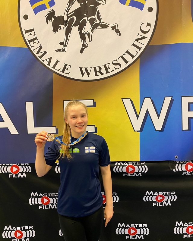 Rita Rantoselle pronssia Klippan Lady Openissa
