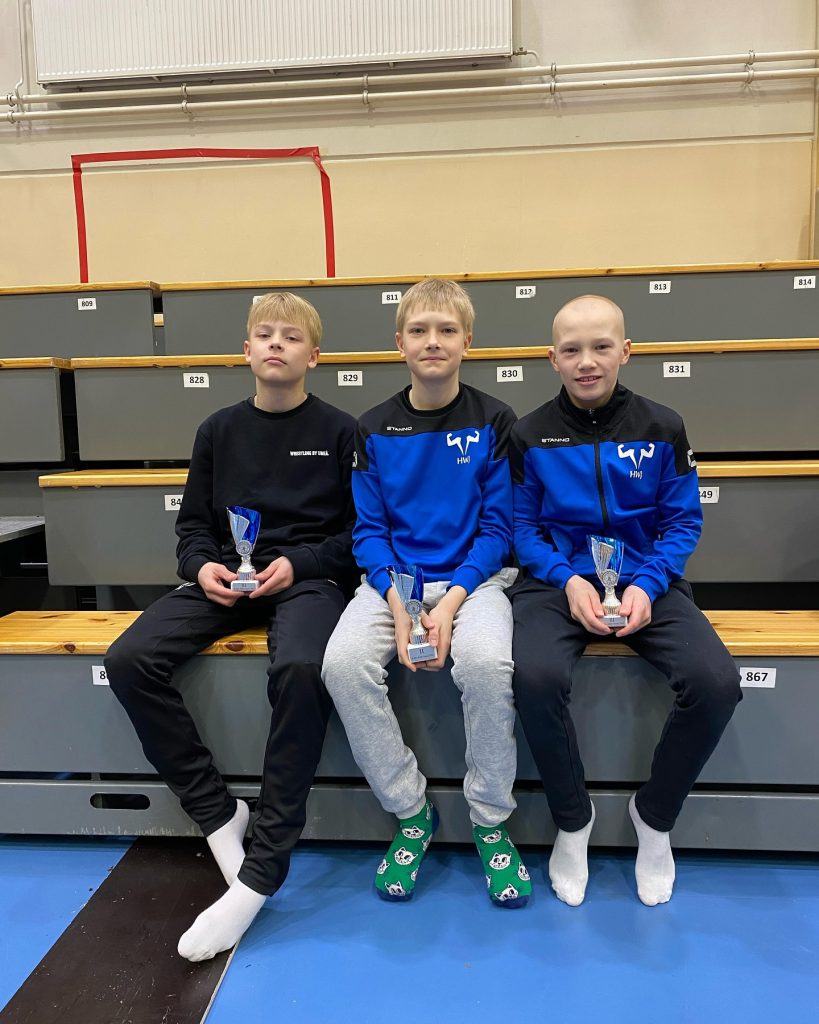 Arne Murdoch, Kaapo Takkinen, Sisu Rantonen Harjun Woima Jyväskylä