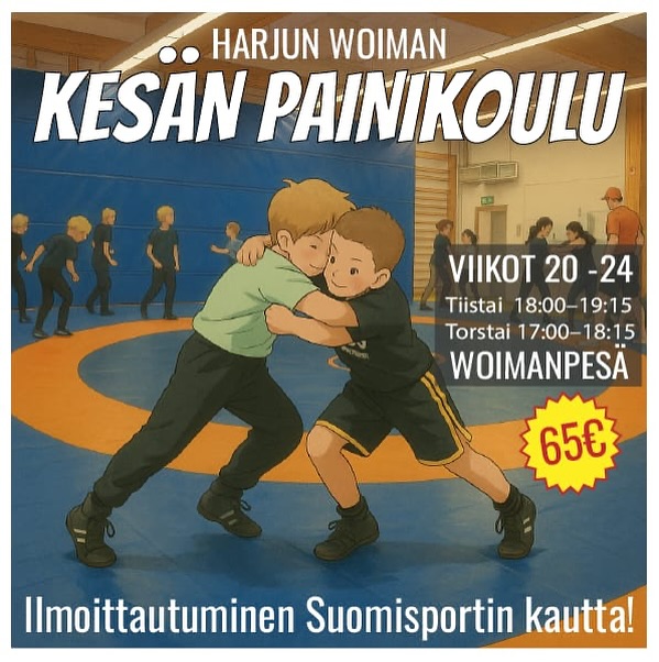Kesän 2025 painikoulu
