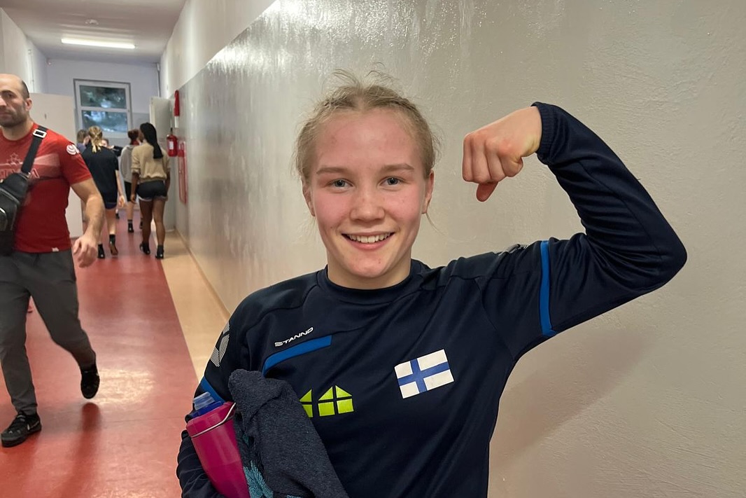 Rita Rantonen U17 EM Pohjois-Makedonia Harjun Woima Jyväskylä