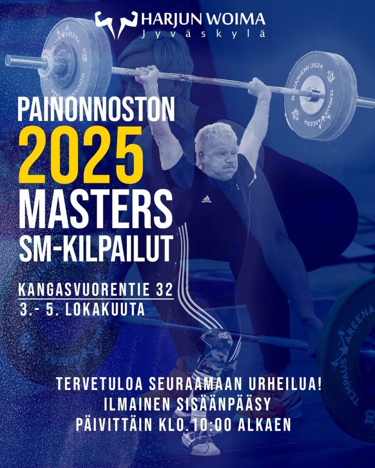 Masters SM-kisat Woimanpesällä 3. – 5.10