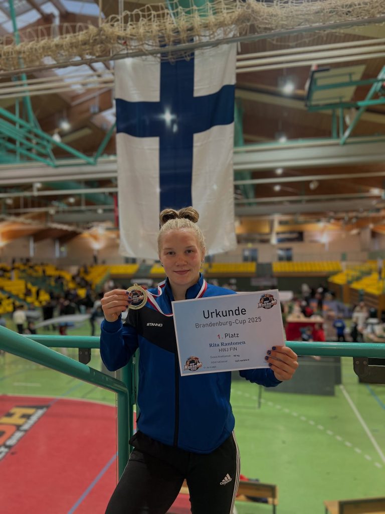 Rita Rantonen voittoon International Brandenburg Cup 2025