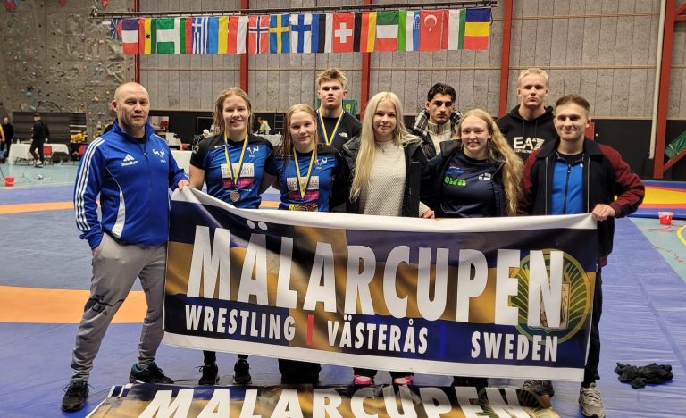 Kilparyhmäläisiä Mälar Cupissa Västeråsissa