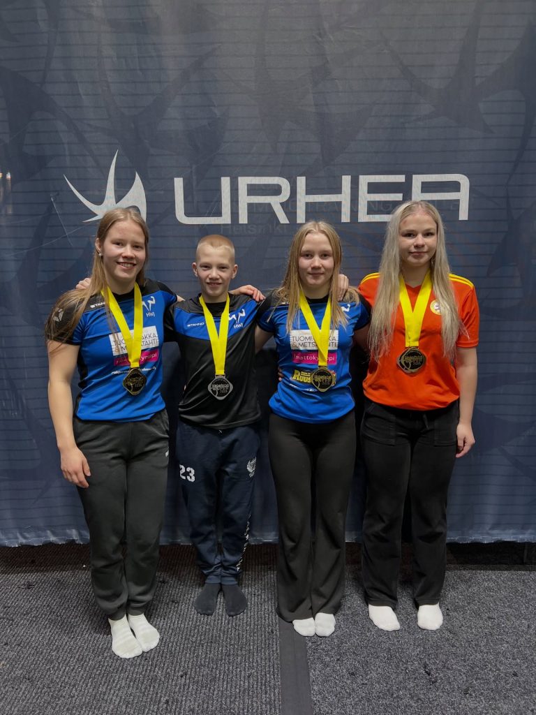 Lisää mitalleja Helsinki Openista