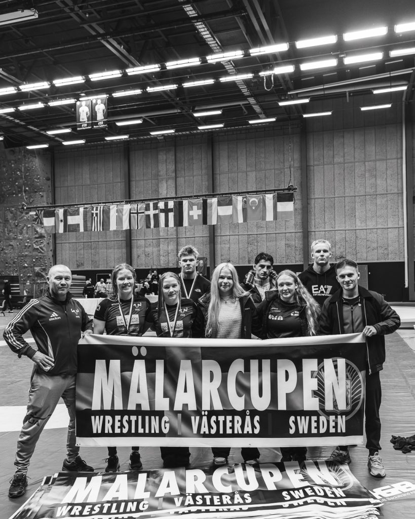 Mika,Sara ja Rita Rantonen, Ella Forsell, Jutta Ala-Ranta, Mattias Poutanen, Onni Silvennoinen, Ramin Yousefi, Taisto Riutta-aho MälarCup Västerås 2026, Harjun Woima Jyväskylä