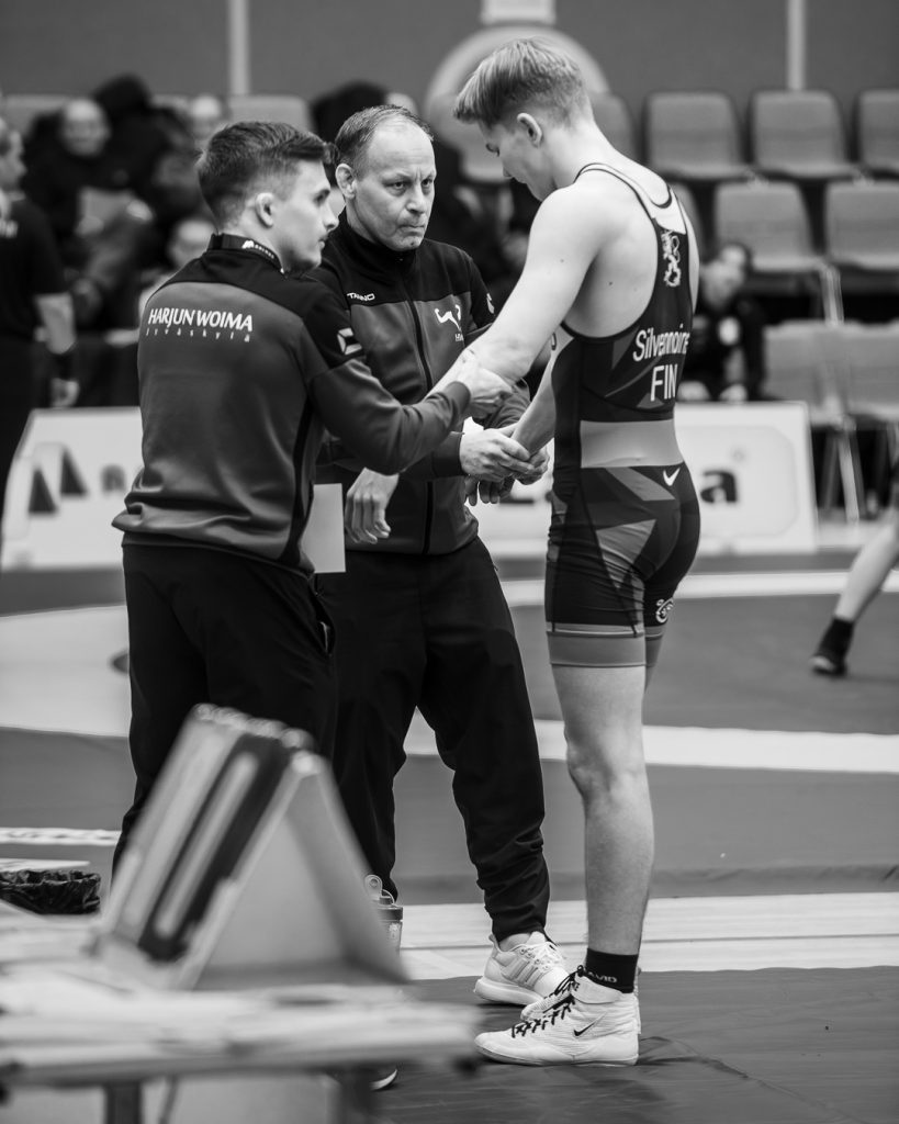 Onni Silvennoinen Kai Koivunen Mattias Poutanen SM 2026 Vaajakoski Harjun Woima Jyväskylä