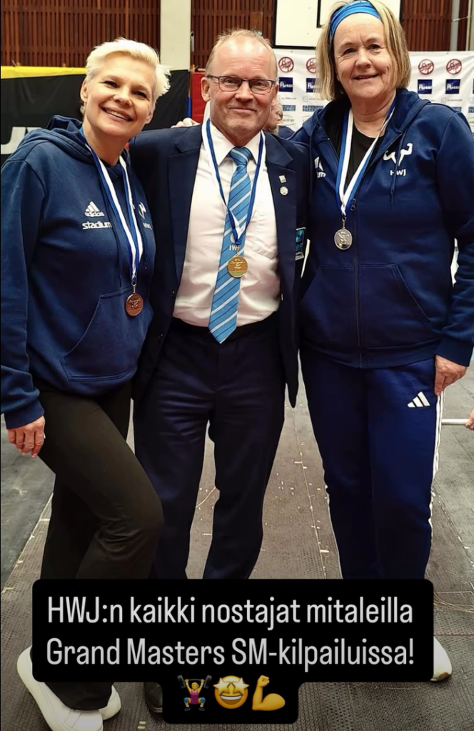 Grand Masters painonnosto SM Harjun Woima Jyväskylä